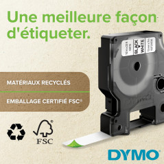 Étiquettes autocollantes DYMO D1