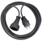 Brennenstuhl 1165010015 Cordon prolongateur de qualité en Plastique, Noir, 2 m Brennenstuhl 1165010015 Cordon prolongateur de qualité en Plastique, Noir, 2 m