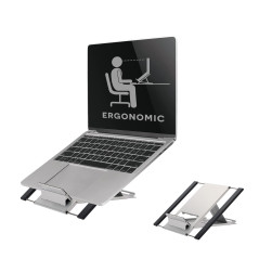 NewStar Laptop Cooler NS-LS100 Support pour ordinateur portable argent é(e)