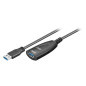 MCL MC923AMF-3M/N Rallonge USB 3.0 type A mâle / femelle 3 m MCL MC923AMF-3M/N Rallonge USB 3.0 type A mâle / femelle 3 m