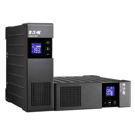 Eaton Onduleur Ellipse Pro 1600 FR - Line Interactive UPS - Puissance 1600VA (8 Prises FR) - Régulation Tension (AVR) - UPS avec