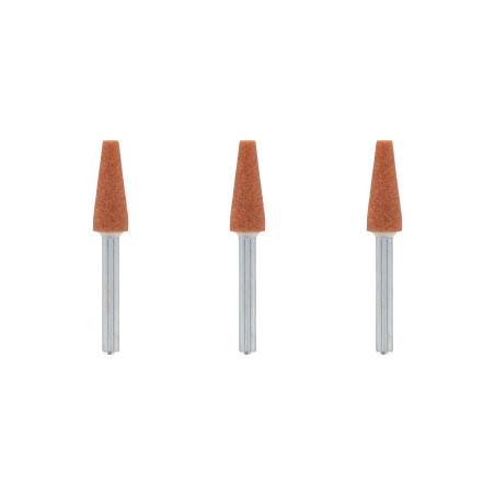 Dremel 953 Lot de 3 meules à rectifier en oxyde d'aluminium
