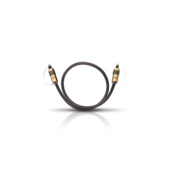 Oehlbach 6082 Hyper Profi Opto 200 Cordon numérique optique 2m Noir