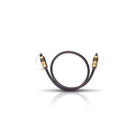 Oehlbach 6082 Hyper Profi Opto 200 Cordon numérique optique 2m Noir