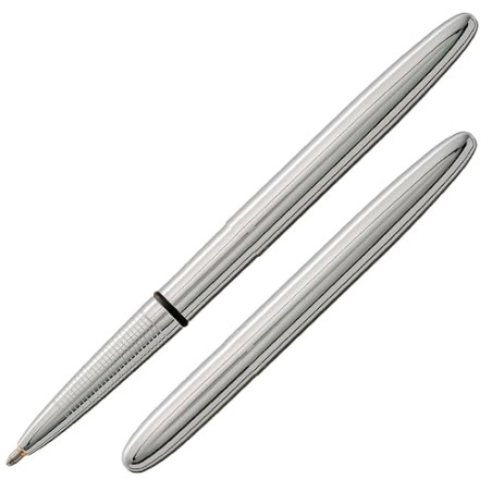 Fisher Bullet spacepen Chromé. Stylo à bille Fisher.