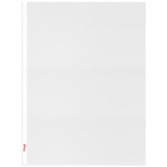 Esselte Quality, Pochettes Plastique Perforées A3 Portrait, Matière Grainée Mate Transparente, Ouverture sur le haut, Polypropyl