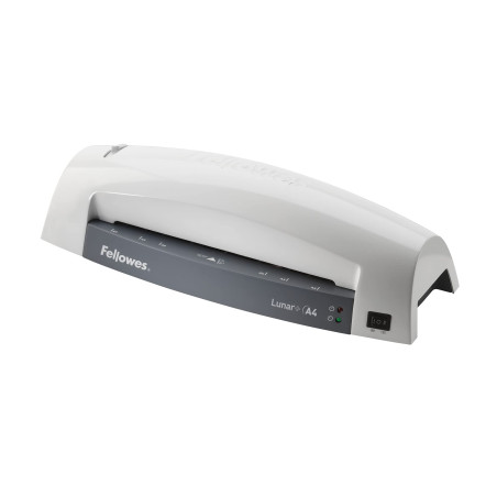 Fellowes Plastifieuse Lunar A4, pour plastifier à chaud pochettes de 80 à 125 microns, sans bourrages, loisirs créatifs, 30cm/mi