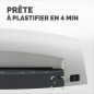 Fellowes Plastifieuse Lunar A4, pour plastifier à chaud pochettes de 80 à 125 microns, sans bourrages, loisirs créatifs, 30cm/mi