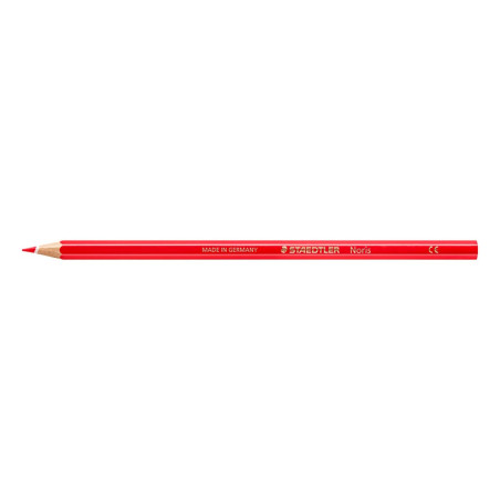 Staedtler Noris Aquarell, Crayons de couleur aquarellables avec système anti-casse, Utilisables à sec ou l'eau, Étui carton avec