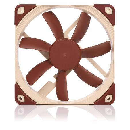 Noctua NF-S12A PWM, Ventilateur Silencieux Haut de Gamme, 4 Broches (120 mm, Marron)