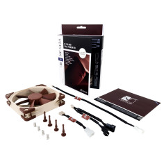 Noctua NF-S12A PWM, Ventilateur Silencieux Haut de Gamme, 4 Broches (120 mm, Marron)