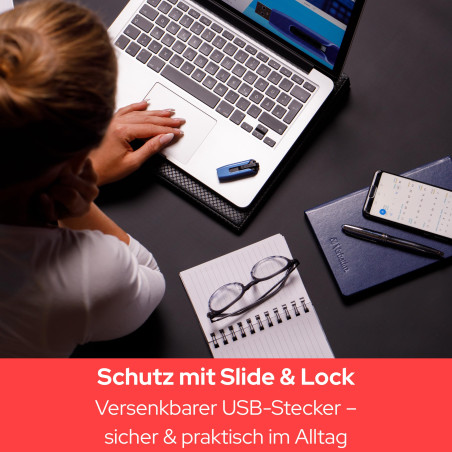 VERBATIM 49806 Clé USB 32 Go Bleu