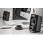 Wavemaster MOODY - Kit d'enceintes 2.1 Stereo (65 Watt) Pour TV, gaming, smartphone, PC, tablette