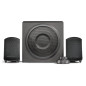 Wavemaster MOODY - Kit d'enceintes 2.1 Stereo (65 Watt) Pour TV, gaming, smartphone, PC, tablette