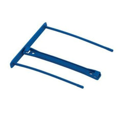 Fellowes - Transit - Pack de 50 Clips pour archive Ecologique avec poignée de transfert - Bleu - 100 mm - Bleu - Lot de 50