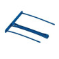 Fellowes - Transit - Pack de 50 Clips pour archive Ecologique avec poignée de transfert - Bleu - 100 mm - Bleu - Lot de 50 Fellowes - Transit - Pack de 50 Clips pour archive Ecologique avec poignée de transfert - Bleu - 100 mm - Bleu - Lot de 50
