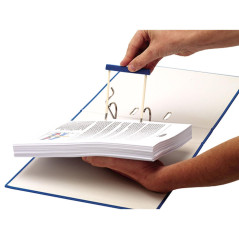 Fellowes - Transit - Pack de 50 Clips pour archive Ecologique avec poignée de transfert - Bleu - 100 mm - Bleu - Lot de 50