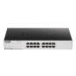 D-Link GO-SW-16G Switch 16 ports Gigabit 10/100/1000mbps - Idéal Partage de Connexion et Mise en Réseau Small/Home Office
