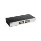 D-Link GO-SW-16G Switch 16 ports Gigabit 10/100/1000mbps - Idéal Partage de Connexion et Mise en Réseau Small/Home Office