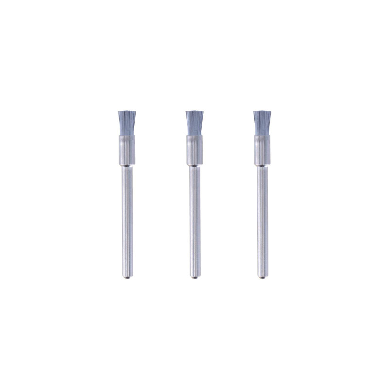 Dremel 443 Lot de 3 brosses acier en bout