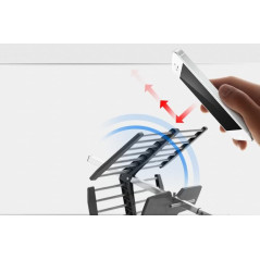Antenne extérieure amplifiée de One for All - 9,5 à 15 DB - Réception TNT - Compatible Full HD - Installation aisée - SV9453