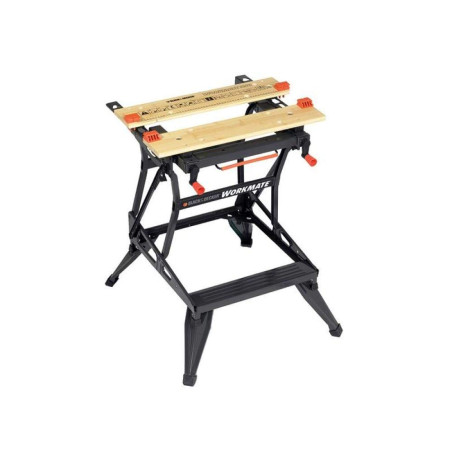 Black & Decker WM550 Etabli-étau avec serrage vertical