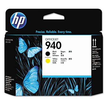 HP Cartouche d'encre De Marque C4900A C4900A940 940, Nr 940-1x Cartouche d'encre Noir, Jaune