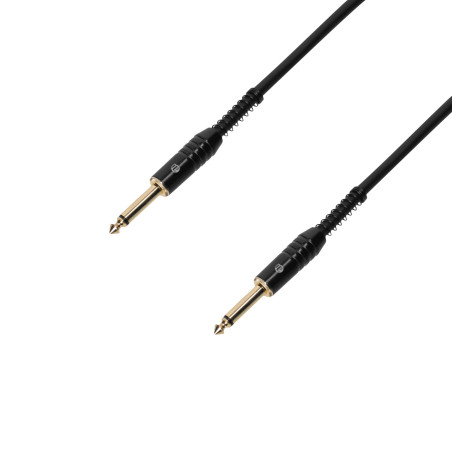Adam Hall Cables 3 STAR IPP 0600 - Câble Instrument Jack 6,35 mm mono vers Jack 6,35 mm mono 6 m