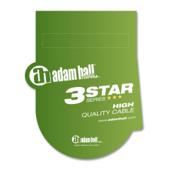 Adam Hall Cables 3 STAR IPP 0600 - Câble Instrument Jack 6,35 mm mono vers Jack 6,35 mm mono 6 m