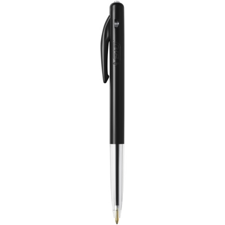 BIC M10 Original - Stylos-Bille Rétractables Pointe Moyenne (1,0 mm) - Encre de couleur Noire, Boîte de 90+10