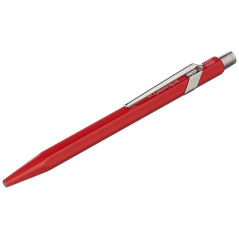 Caran d'Ache 849 Métal Stylo à bille métal Rouge Cartouche rouge