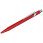 Caran d'Ache 849 Métal Stylo à bille métal Rouge Cartouche rouge