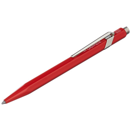 Caran d'Ache 849 Métal Stylo à bille métal Rouge Cartouche rouge