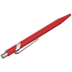 Caran d'Ache 849 Métal Stylo à bille métal Rouge Cartouche rouge