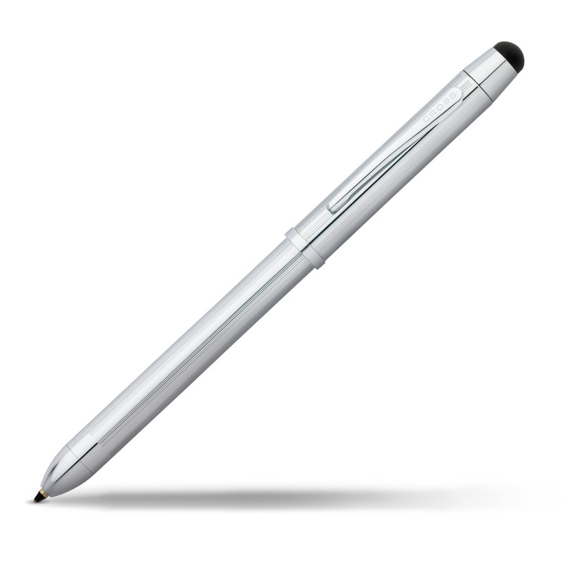 Cross Tech3 Stylo + Stylet Multifonctions Chrome