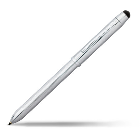 Cross Tech3 Stylo + Stylet Multifonctions Chrome