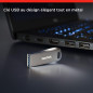 SanDisk 512 Go Ultra Luxe Flash Drive USB 3.2 Gen 1, Clé USB, des vitesses allant jusqu'à 400 Mo/s en lecture, Argent SanDisk 512 Go Ultra Luxe Flash Drive USB 3.2 Gen 1, Clé USB, des vitesses allant jusqu'à 400 Mo/s en lecture, Argent