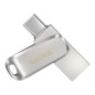 SanDisk Ultra 32GB Dual Drive Luxe Type-C 150MB/s USB 3.1 Gen 1, Silver SanDisk Ultra 32GB Dual Drive Luxe Type-C 150MB/s USB 3.1 Gen 1, Silver