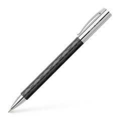 Faber-Castell 138900 - Portemine AMBITION Résine précieuse Rhombus, Mine : 0,7 mm, Emballage cadeau inclus, Couleur du corps : n