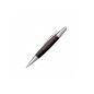 Faber-Castell 148383 - Stylo à bille twist e-motion poirier/chrome, Mine B, Couleur du corps : noir/argent Faber-Castell 148383 - Stylo à bille twist e-motion poirier/chrome, Mine B, Couleur du corps : noir/argent