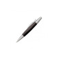 Faber-Castell 148383 - Stylo à bille twist e-motion poirier/chrome, Mine B, Couleur du corps : noir/argent Faber-Castell 148383 - Stylo à bille twist e-motion poirier/chrome, Mine B, Couleur du corps : noir/argent