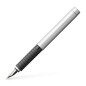 Faber-Castell 148523 Basic Stylo plume Plume B Métal mat