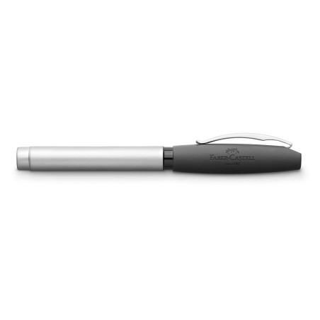 Faber-Castell 148523 Basic Stylo plume Plume B Métal mat