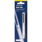 Filofax Grain Stylo-bille rétractable Argent Filofax Grain Stylo-bille rétractable Argent