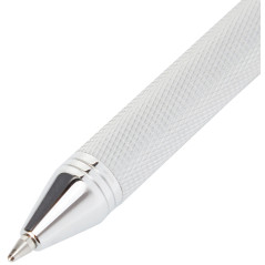 Filofax Grain Stylo-bille rétractable Argent