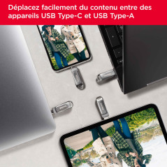 SanDisk Ultra Dual Drive Luxe USB Flash Drive 512 GB USB Type-A, W128261668 (Flash Drive 512 GB USB Type-A/USB Type-C 3.2 Gen 1 