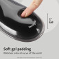 Kensington Tapis de Souris avec Repose-Poignets - Ergonomique et Compatible avec Souris Laser/Optiques pour un Grand Confort - R Kensington Tapis de Souris avec Repose-Poignets - Ergonomique et Compatible avec Souris Laser/Optiques pour un Grand Confort - R