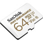 SanDisk MAX ENDURANCE Video Monitoring for Dashcams & Home Monitoring 64 GB microSDXC Memory Card + SD Adaptor 30,000 Hours Endu SanDisk MAX ENDURANCE Video Monitoring for Dashcams & Home Monitoring 64 GB microSDXC Memory Card + SD Adaptor 30,000 Hours Endu