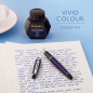 Waterman encre pour stylo plume - flacon d'encre Bleu Mystère - bouteille de 50 ml