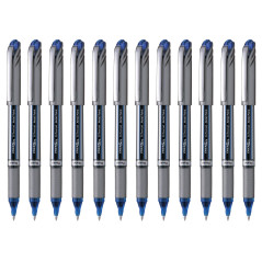 Pentel Energel Plus Stylo roller Pointe moyenne Bleu